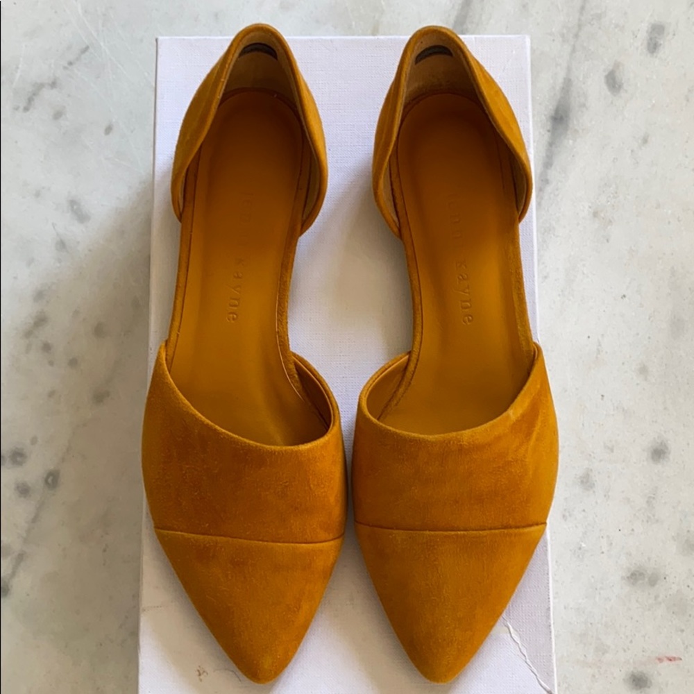 Jenni Kayne suede Dorsay flats
